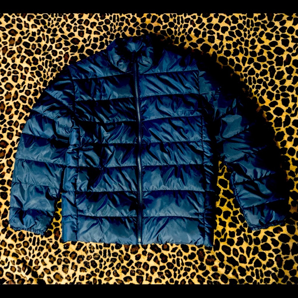 NWOT Boy’s size 14 XL The Children’s Place Blue Puffer Jacket